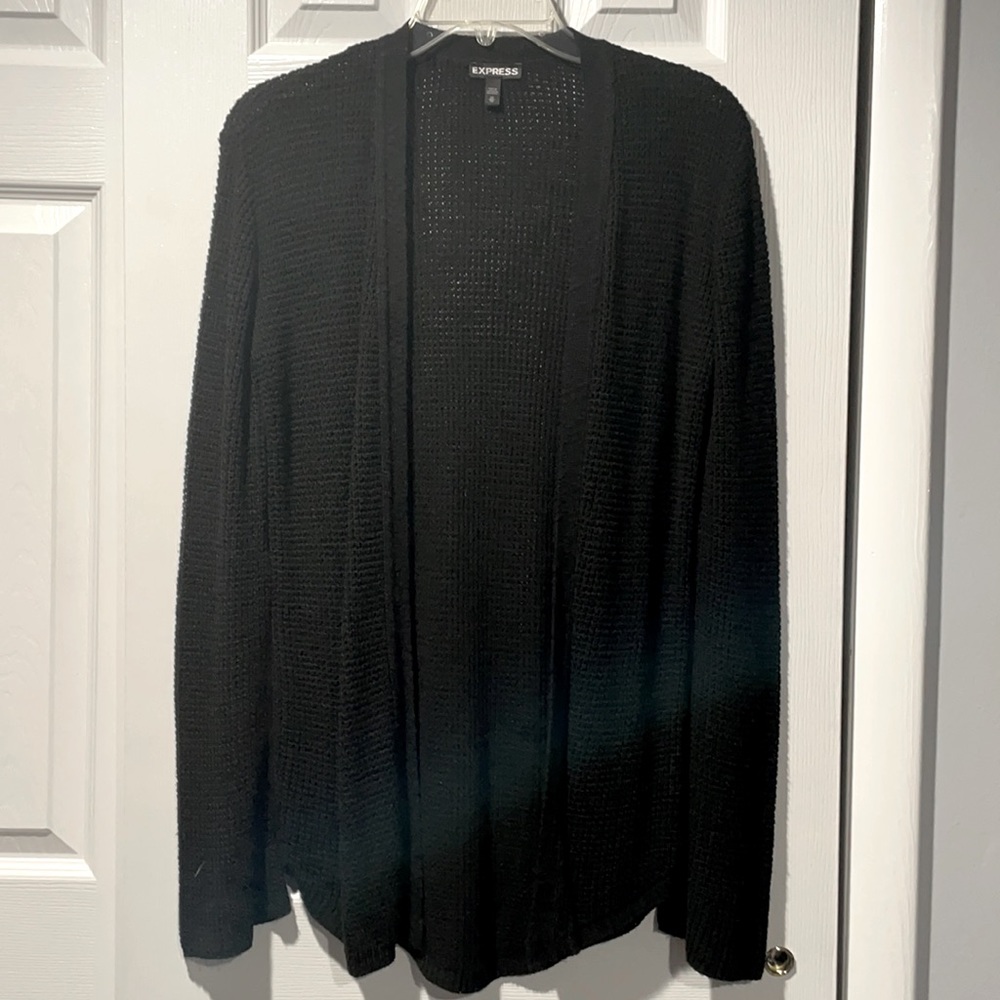 Express Black Cardigan